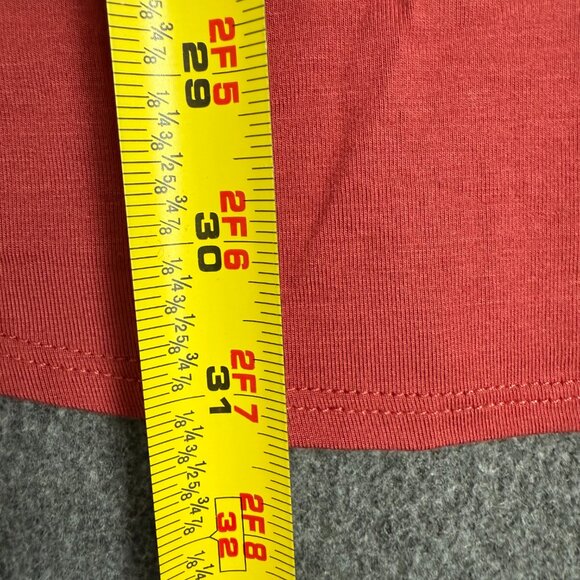 Azules Women Top Rayon Coral Longsleeves Size XL - Picture 8 of 8